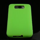 Soft Silicone Skin Cover Case for HTC HD2 - Green