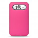 Soft Silicone Skin Cover Case for HTC HD7/HD7S - Hot Pink
