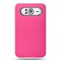 Soft Silicone Skin Cover Case for HTC HD7/HD7S - Hot Pink