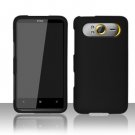 Hard Plastic Rubber Feel Cover Case for HTC HD7/HD7S - Black
