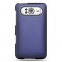 Hard Plastic Rubber Feel Cover Case for HTC HD7/HD7S - Purple