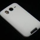 Soft Silicone Skin Cover Case for HTC Inspire 4G/Desire - White