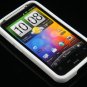 Soft Silicone Skin Cover Case for HTC Inspire 4G/Desire - White