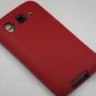 Soft Silicone Skin Cover Case for HTC Inspire 4G/Desire - Burgundy