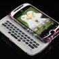 Hard Plastic Design Case for HTC Mytouch Slide 3G (T-Mobile) - Pink Butterfly