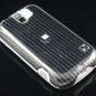 Hard Plastic Design Case for HTC Mytouch Slide 3G (T-Mobile) - Black Lines