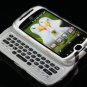 Hard Plastic Design Case for HTC Mytouch Slide 3G (T-Mobile) - Black and Silver Rhombus