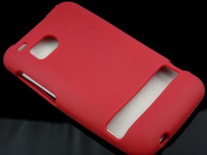 Soft Silicone Skin Cover Case for HTC Thunderbolt 4G (Verizon) - Burgundy