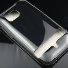 TPU Crystal Gel Skin Cover Case for HTC Thunderbolt 4G (Verizon) - Solid Black
