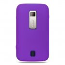 Soft Silicone Skin Cover Case for Huawei Ascend M860 - Purple