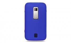 Soft Silicone Skin Cover Case for Huawei Ascend M860 - Blue