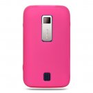 Soft Silicone Skin Cover Case for Huawei Ascend M860 - Hot Pink