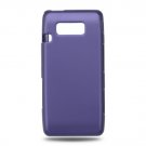 Hard Plastic Rubber Feel Cover Case for LG Fathom VS750 - Purple