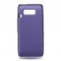 Hard Plastic Rubber Feel Cover Case for LG Fathom VS750 - Purple