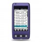 Hard Plastic Rubber Feel Cover Case for LG Fathom VS750 - Purple