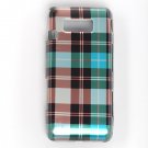 Hard Plastic Design Case for LG Fathom VS750 - Blue Check