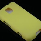 Soft Silicone Skin Cover Case for LG Optimus M - Yellow