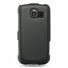 Hard Plastic Rubber Feel Case for LG Optimus S - Black