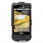 Hard Plastic Rubber Feel Case for LG Optimus S - Black