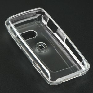 Hard Plastic Cover Case for LG Rumor Touch LN510 - Clear