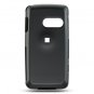 Hard Plastic Rubber Feel Case for LG Rumor Touch LN510 - Black
