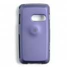 Hard Plastic Rubber Feel Case for LG Rumor Touch LN510 - Purple