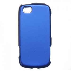Hard Plastic Rubber Feel Case for LG Sentio GS505 - Blue