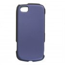 Hard Plastic Rubber Feel Case for LG Sentio GS505 - Purple
