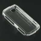 Hard Plastic Cover Case for LG Sentio GS505 - Clear