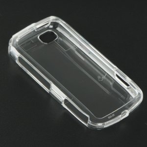 Hard Plastic Cover Case for LG Sentio GS505 - Clear