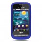 Soft Silicone Skin Cover Case for LG Vortex VS660 - Blue