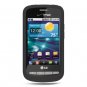 Soft Silicone Skin Cover Case for LG Vortex VS660 - Black