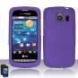 Hard Plastic Rubber Feel Case for LG Vortex VS660 - Purple
