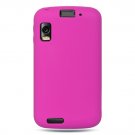 Soft Silicone Skin Cover Case for Motorola Atrix 4G MB860 - Hot Pink