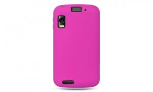 Soft Silicone Skin Cover Case for Motorola Atrix 4G MB860 - Hot Pink