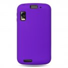 Soft Silicone Skin Cover Case for Motorola Atrix 4G MB860 - Purple