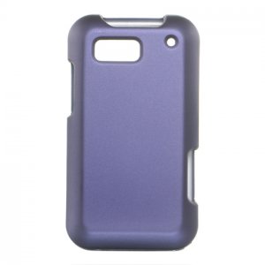 Hard Plastic Rubber Feel Case for Motorola Defy MB525 - Purple