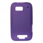 Soft Silicone Skin Cover Case for Motorola Defy MB525 - Purple