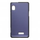 Hard Plastic Rubber Feel Case for Motorola Droid 2 A955 - Purple
