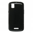 Crystal Gel Check Design Skin Case for Motorola Droid Pro T610 - Black