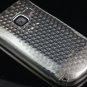 Crystal Gel Diamond Design Skin Cover Case for Nokia C3 - Smoke