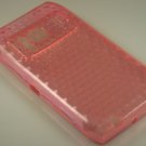 Crystal Gel Diamond Design Skin Cover Case for Nokia N8 - Hot Pink