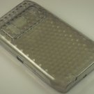Crystal Gel Diamond Design Skin Cover Case for Nokia N8 - Smoke