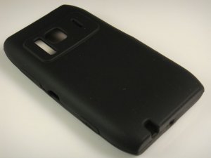 Soft Silicone Skin Cover Case for Nokia N8 - Black