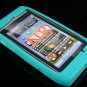Soft Silicone Skin Cover Case for Nokia N8 - Turquoise