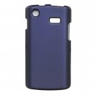 Hard Plastic Rubber Feel Case for Samsung Captivate i897 - Purple