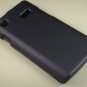 Hard Plastic Rubber Feel Case for Samsung Captivate i897 - Purple