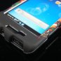 Hard Plastic Rubber Feel Design Case for Samsung Captivate i897 - Heart and Skull