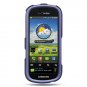 Hard Plastic Rubber Feel Case for Samsung Continuum i400 - Purple