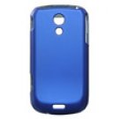Hard Plastic Rubber Feel Case for Samsung Epic 4G - Blue